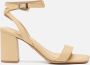 Tamaris Elegante citroen open sandalen Beige Dames - Thumbnail 1