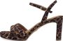 Tamaris Sandalen met hak Leopard Synthetisch Dames - Thumbnail 4