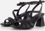 Tamaris Zwarte Elegante Platte Sandalen Black Dames - Thumbnail 1