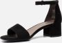 Tamaris Zwarte Casual Platte Sandalen Black Dames - Thumbnail 1