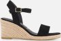 Tamaris dames espadrilles met sleehak cognac - Thumbnail 1