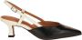 Tamaris Zwarte Elegante Open Platte Sandalen Black Dames - Thumbnail 5