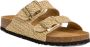 Tamaris Gouden Slipper met Leren Voetbed Beige Dames - Thumbnail 1