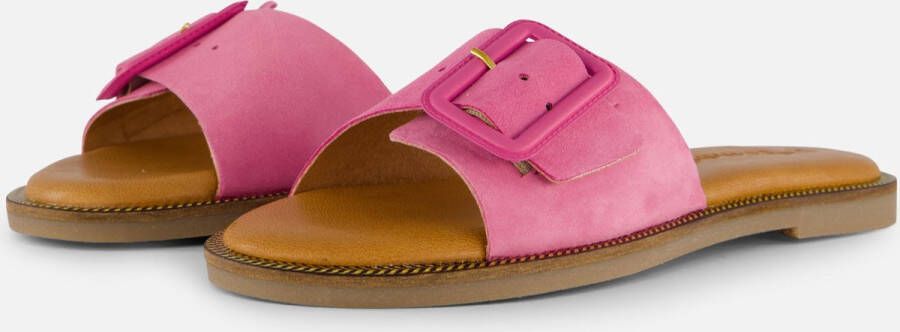 Tamaris Slippers roze Leer Dames