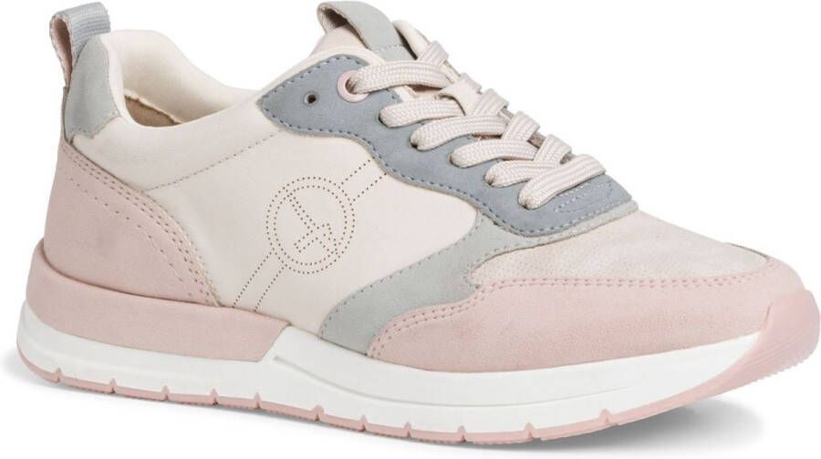 Tamaris Sneaker Vrouwen Blauw Taupe roze