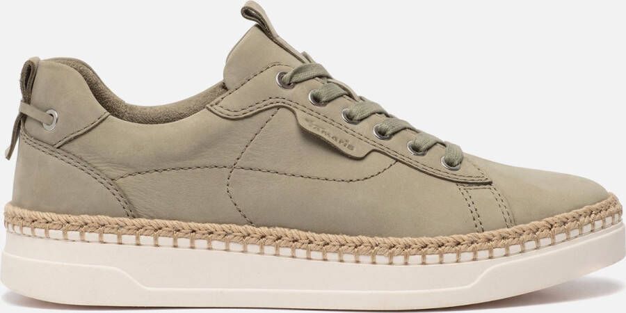 Tamaris Sneakers groen Leer 101331 Dame