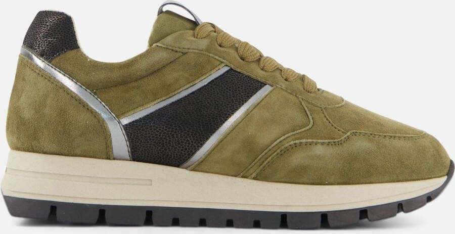 Tamaris Sneakers groen Synthetisch Dames