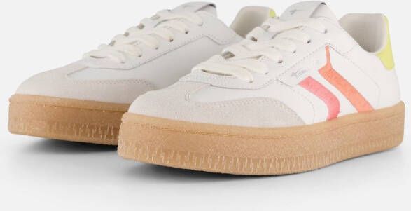 Tamaris Sneakers wit Leer Dames