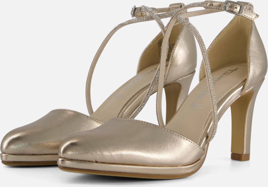 Tamaris Strass Pumps goud Synthetisch Dames