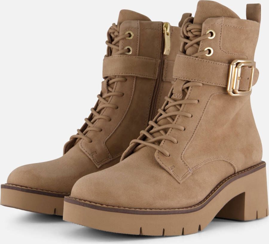 Tamaris Veterboots beige Leer