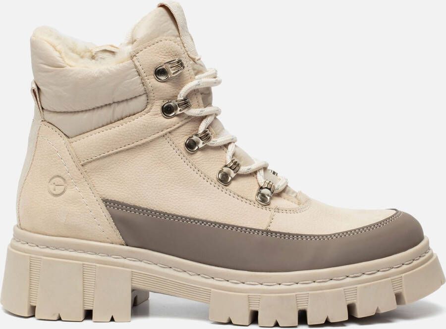 Tamaris Veterboots beige Nubuck