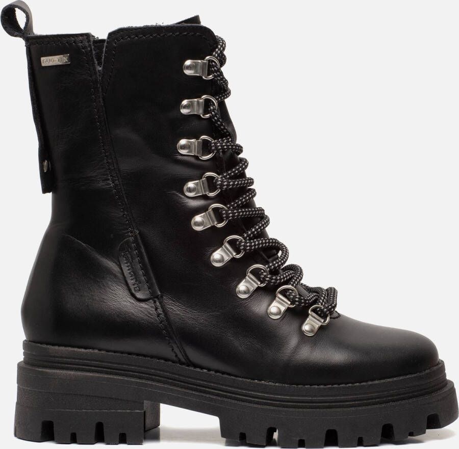 Tamaris Zwarte Gesloten Booties Enkellaarzen Black Dames