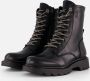 Tamaris Veterboots zwart Synthetisch - Thumbnail 1