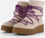 Tamaris Winterboots beige Textiel Dames - Thumbnail 4