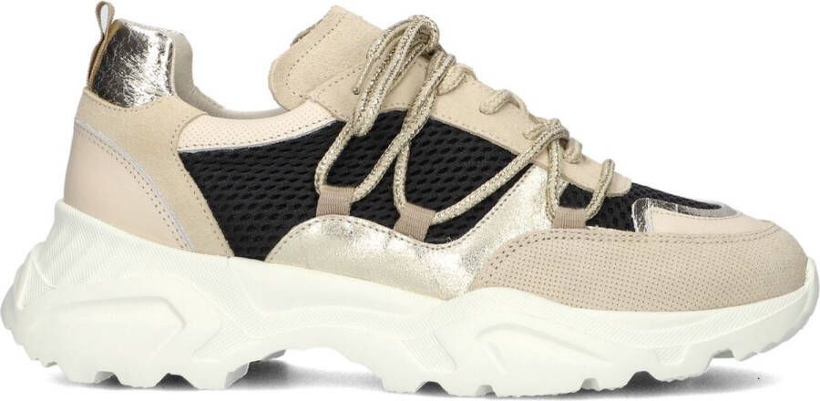 Tango Alicia 2 Lage Sneakers Zwart Beige Multicolor Dames