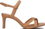 Tango | Ava 6 f camel cross sandal covered heel sole - Thumbnail 2