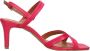 Tango | Ava 6 a bright pink cross sandal covered heel sole - Thumbnail 2