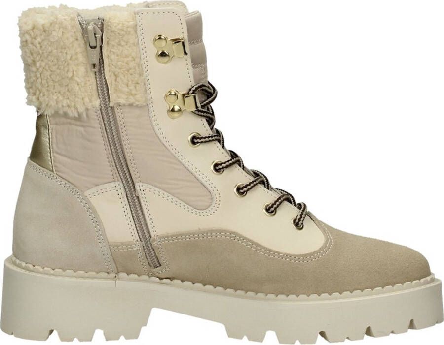 Tango Bee Bold 61 Veterboots Laarzen Met Veters Dames Beige - Foto 2