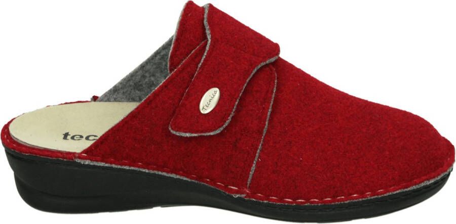 Tecnica GAIA LANA Dames pantoffels Rood