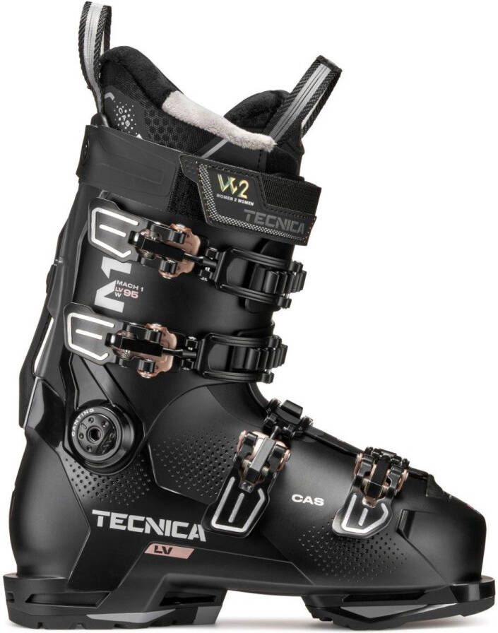 Tecnica mach1 lv 95 w td2 gw Skischoenen dames Zwart wit