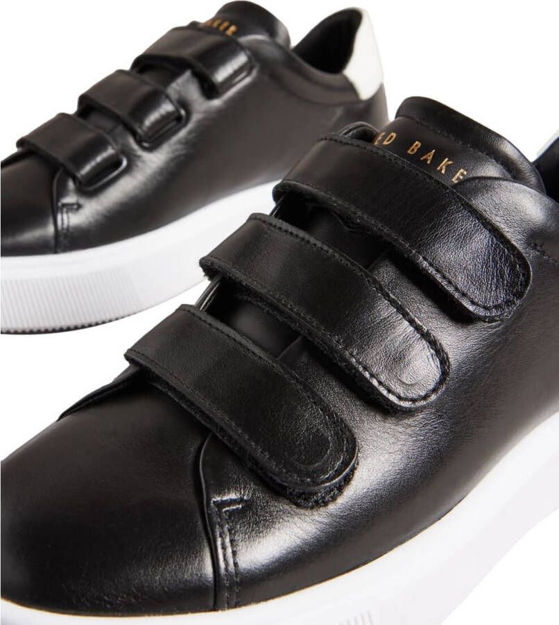 Ted Baker Sneakers Tayree Double Strap Platform Leather Sneaker in zwart