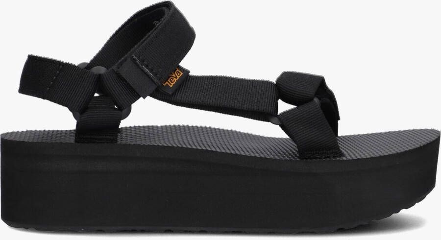 Teva DAMES SANDALEN PLATFROM BLACK sandalen waterschoenen sandaal Zwart 36 (888855038856)