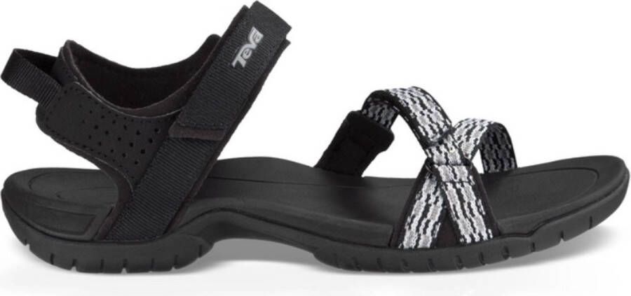 Teva Dames Verra Sandalen Black White