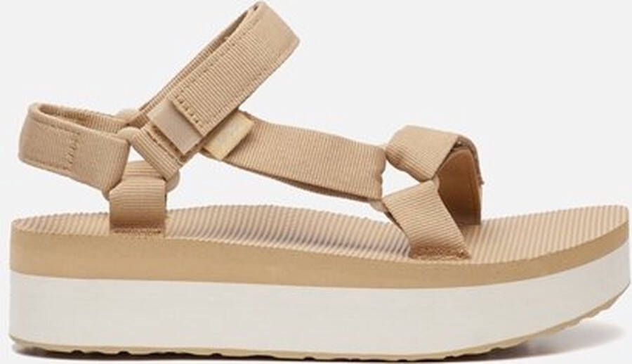 Teva Flatform Universal Dames Wandelsandalen Beige