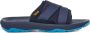 Teva K Hurricane Verge Slide Kinder Slippers Blauw - Thumbnail 1