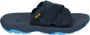 Teva K Hurricane Verge Slide Kinder Slippers Blauw - Thumbnail 2