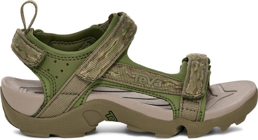 Teva K TANZA Unisex Sandalen HYDRO CAMO PESTO