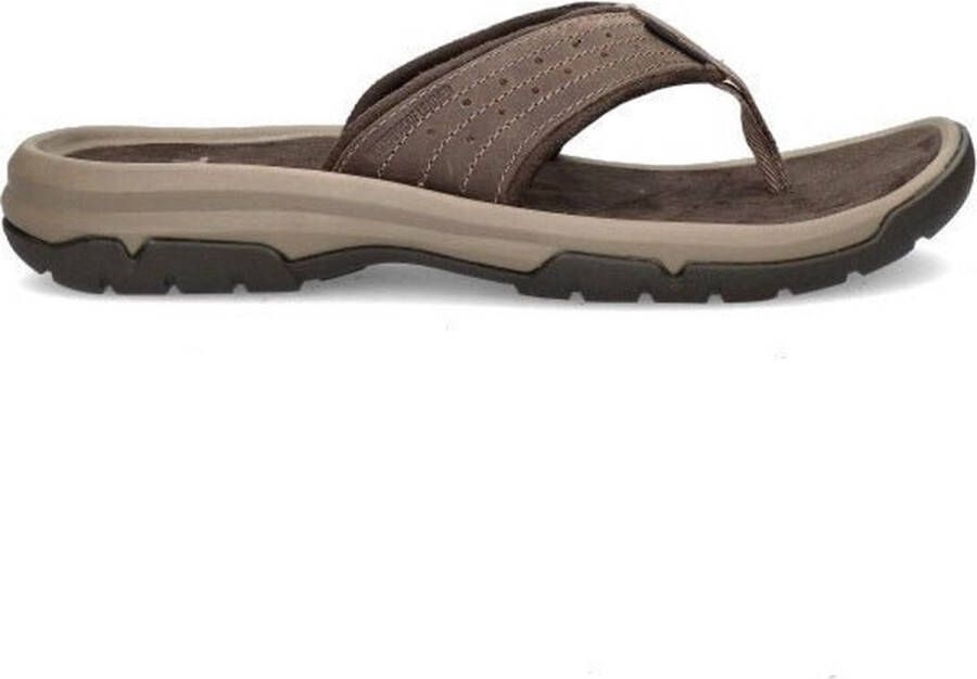 Teva Leren Heren Sandaal met Mesh Voering Brown Heren