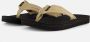 Teva M REFLIP CANVAS Heren Slippers Zwart Beige - Thumbnail 2