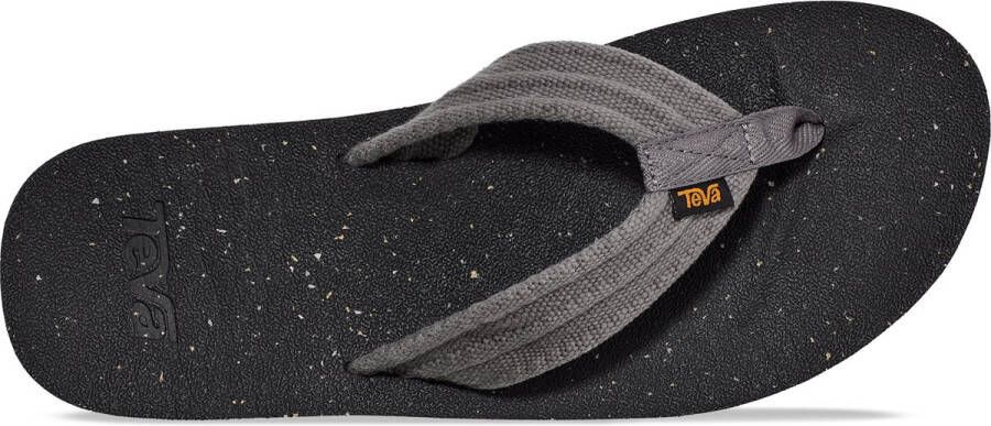 Teva M REFLIP CANVAS Heren Slippers Zwart Grijs