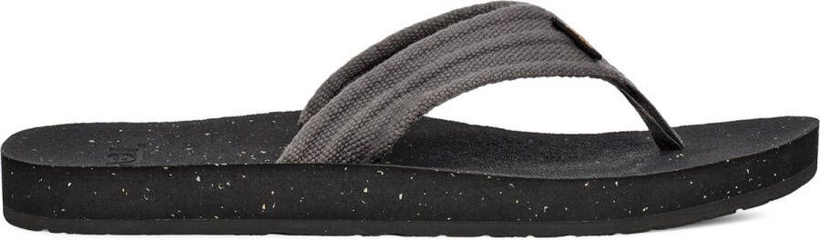 Teva M REFLIP CANVAS Heren Slippers Zwart Grijs