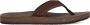 Teva M REFLIP LEATHER CHOCOLATE BROWN Heren Slippers CHOCOLATE BROWN - Thumbnail 1