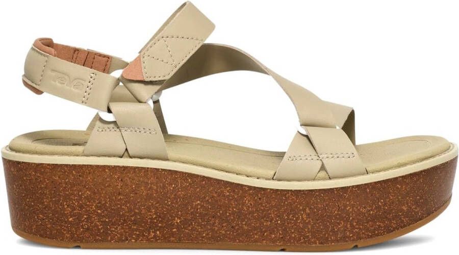 Teva Madera Wedge dames wandelsandaal groen