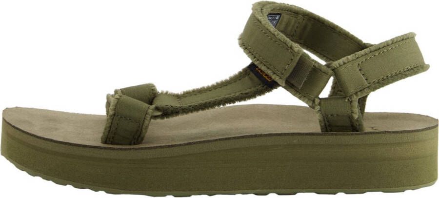 Teva Midform Universal Canvas Platform sandalen Dank des Universal Strapping Stytem lässt sich die Passform individuell anpassen