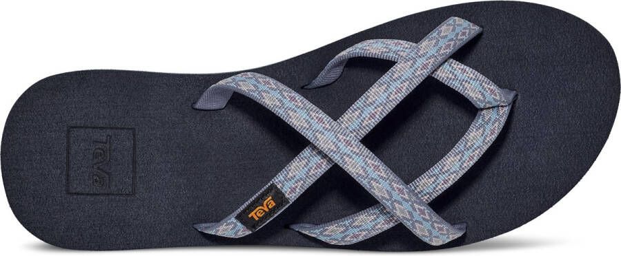 Teva OLOWAHU Dames Slippers Blauw