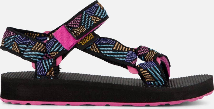 Teva Original Universal Sandalen zwart Textiel Dames