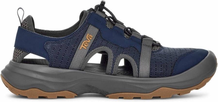 Teva Blauwe Wandelsandalen voor Mannen Multicolor Heren