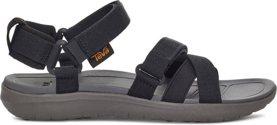 Teva Zwarte sandaal met klittenbandsluiting Black Dames