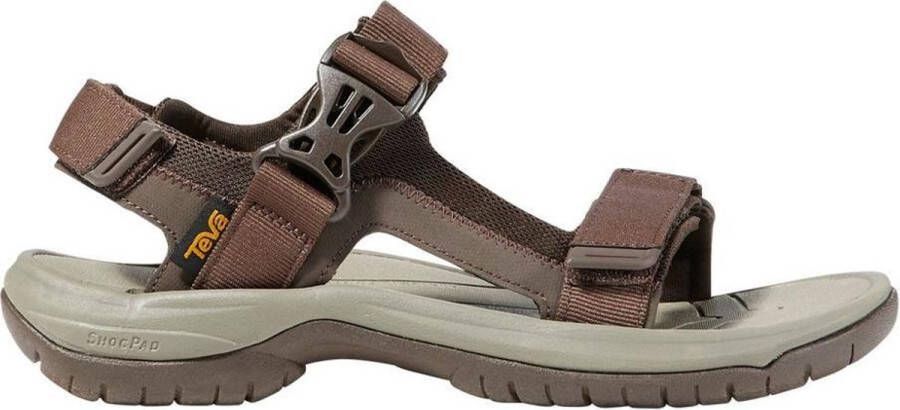 Teva sandaal Tanway chocolate brown man