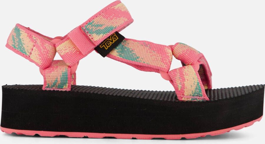 Teva Midform Universal Sandalen roze Textiel