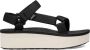 Teva Flatform Universal Sandaal Dames Zwart beige - Thumbnail 3