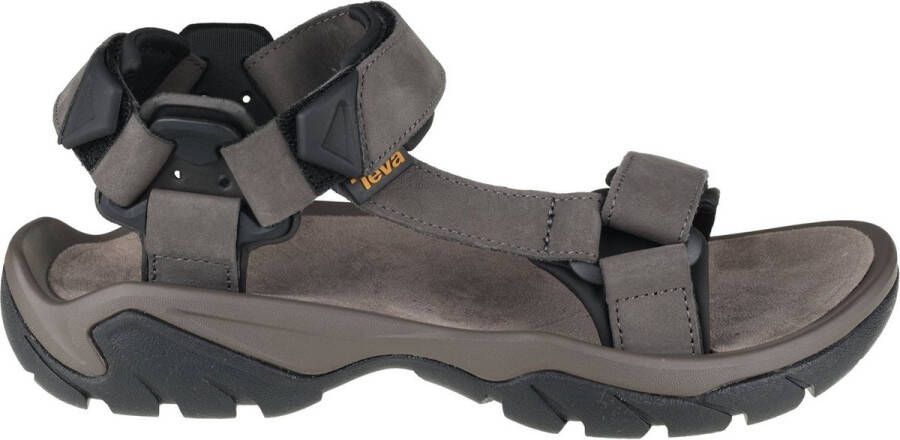 Teva Premium Leren Heren Wandelsandaal Gray Heren