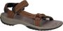 Teva Terra Fi Lite Leather Dames Sandalen Cognac - Thumbnail 3