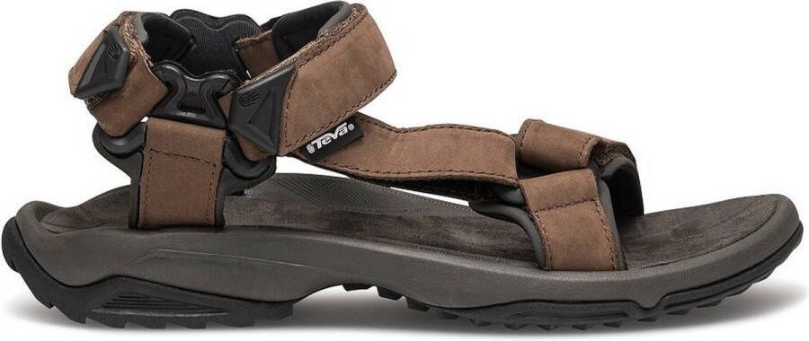 Teva Terra Fi Lite Leather Heren Sandalen bruin