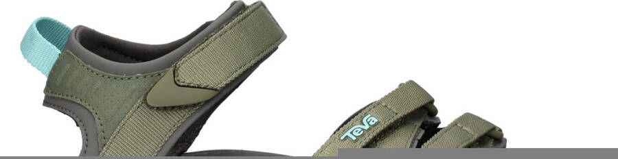 Teva TIRRA W Platte sandalenDames Sandalen Groen