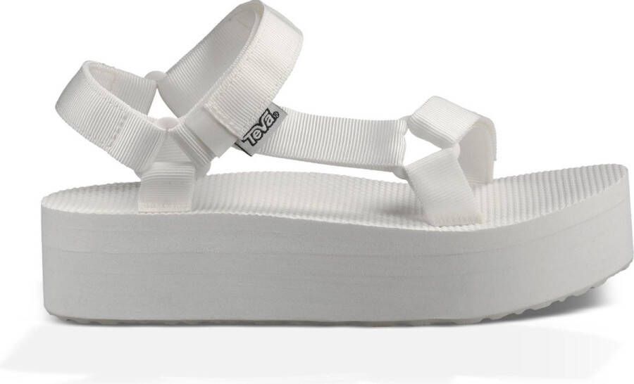 Teva Flatform Universal Sandaal Dames Gebroken Wit